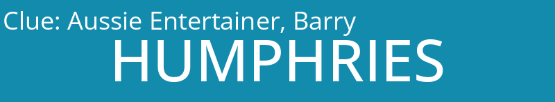 Aussie Entertainer, Barry