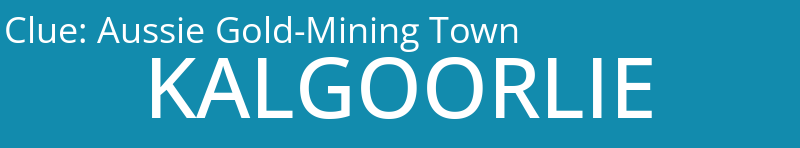 Aussie Gold-Mining Town