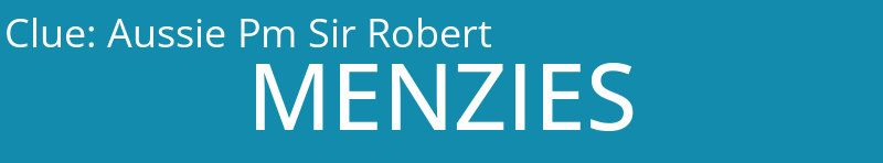 Aussie Pm Sir Robert