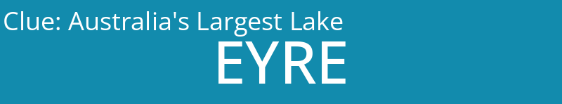 Australia's Largest Lake