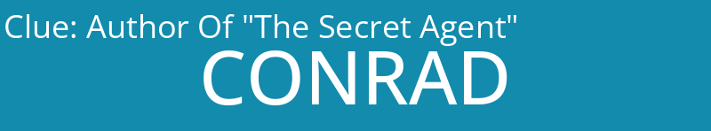 Author Of "The Secret Agent"