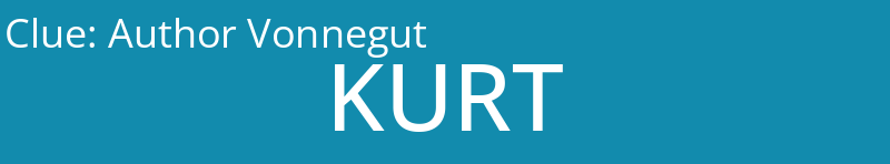 Author Vonnegut
