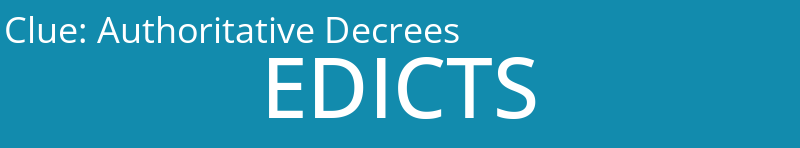 Authoritative Decrees