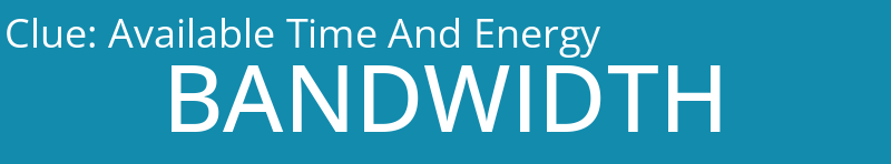 Available Time And Energy