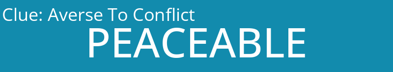 Averse To Conflict