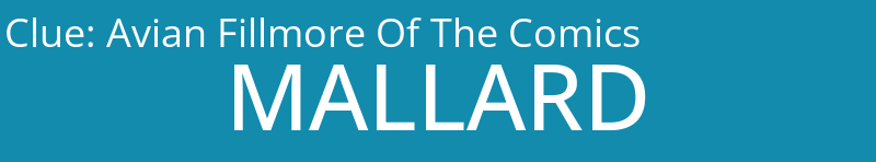 Avian Fillmore Of The Comics