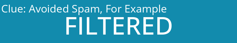 Avoided Spam, For Example