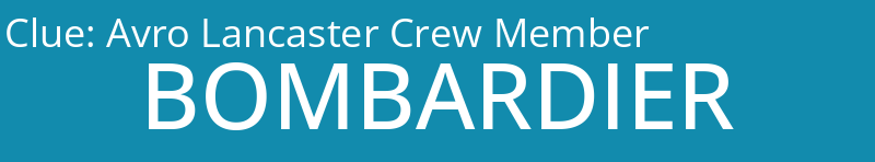 Avro Lancaster Crew Member