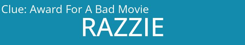 Award For A Bad Movie