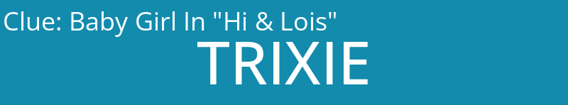 Baby Girl In "Hi & Lois"