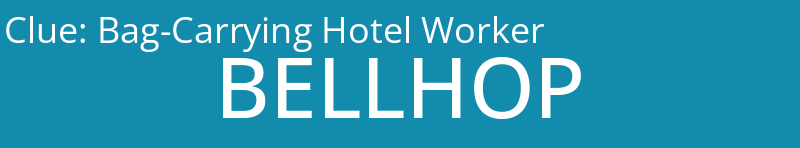 Bag-Carrying Hotel Worker