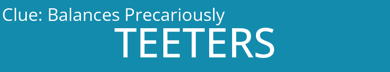 Balances Precariously