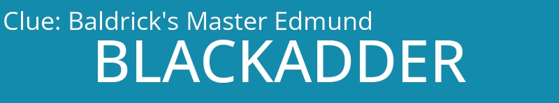 Baldrick's Master Edmund
