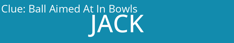 Ball Aimed At In Bowls