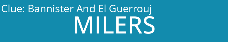 Bannister And El Guerrouj