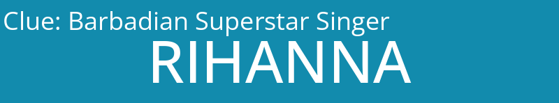 Barbadian Superstar Singer