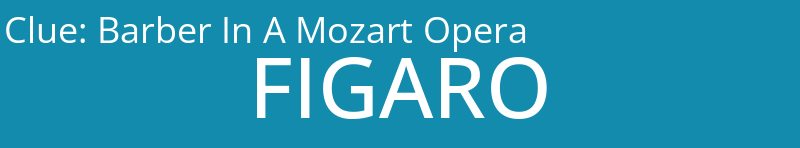 Barber In A Mozart Opera