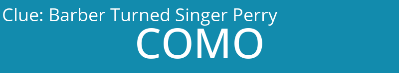 Barber Turned Singer Perry