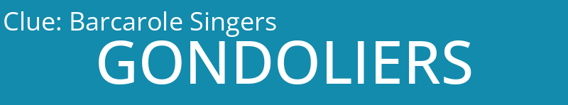 Barcarole Singers