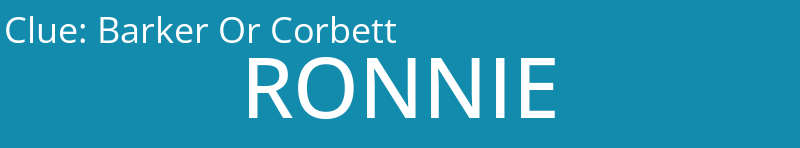 Barker Or Corbett