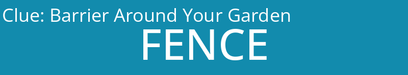Barrier Around Your Garden