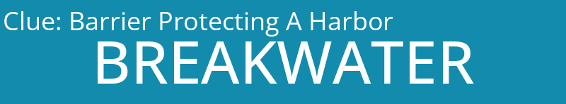 Barrier Protecting A Harbor