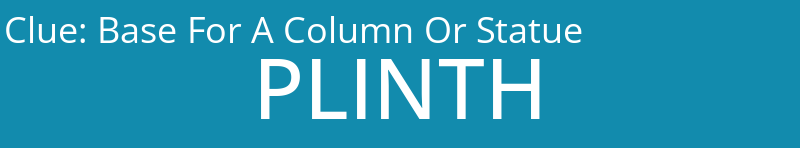 Base For A Column Or Statue