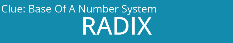 Base Of A Number System