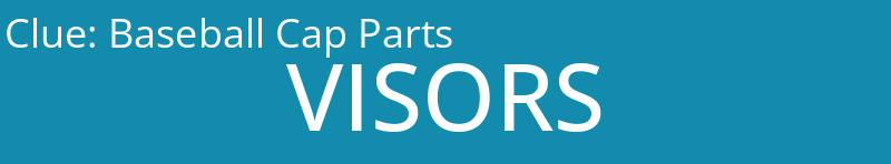Baseball Cap Parts