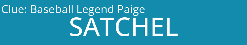 Baseball Legend Paige