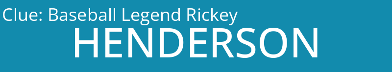 Baseball Legend Rickey