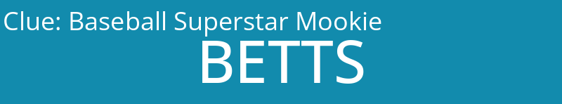 Baseball Superstar Mookie