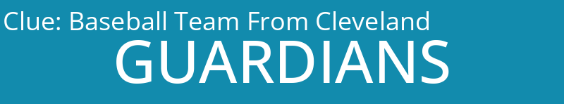 Baseball Team From Cleveland