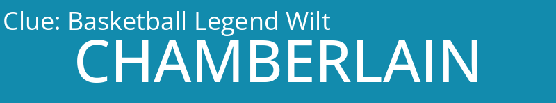 Basketball Legend Wilt