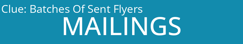 Batches Of Sent Flyers