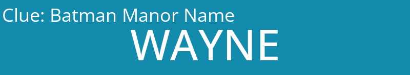 Batman Manor Name
