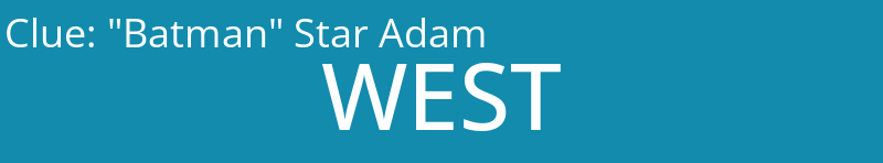 "Batman" Star Adam