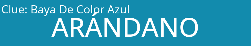 Baya De Color Azul