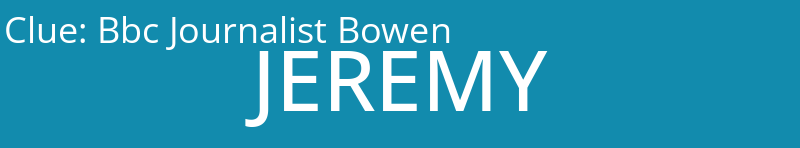 Bbc Journalist Bowen