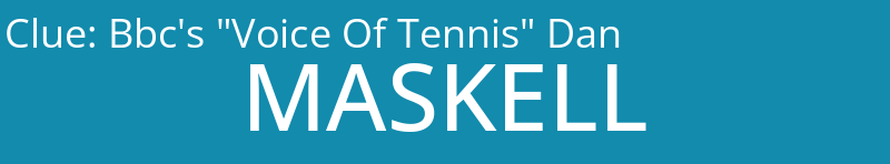 Bbc's "Voice Of Tennis" Dan