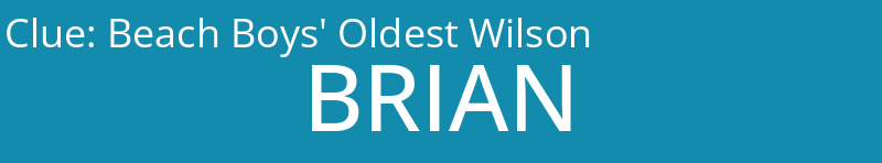 Beach Boys' Oldest Wilson