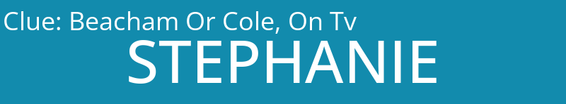 Beacham Or Cole, On Tv