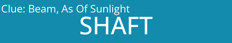 Beam, As Of Sunlight