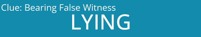 Bearing False Witness