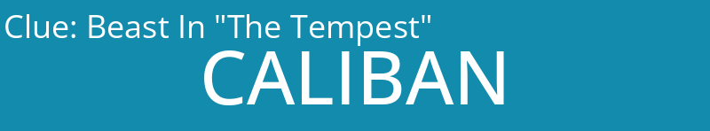 Beast In "The Tempest"