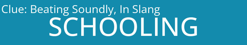 Beating Soundly, In Slang