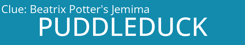 Beatrix Potter's Jemima