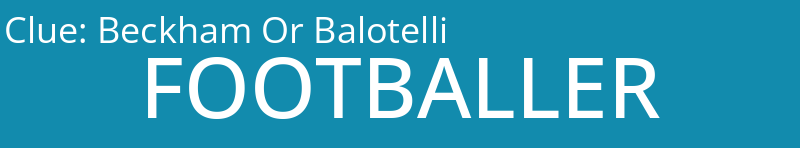 Beckham Or Balotelli
