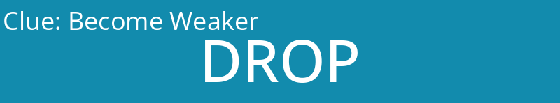 Become Weaker