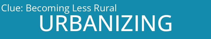 Becoming Less Rural